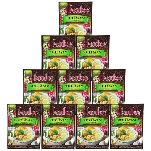 10x40g bamboe soto - bamboe, ayam