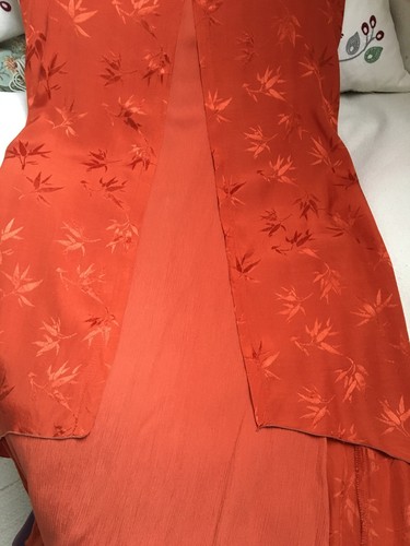 Kleid lagig farbe - kleid,, 2-lagig,