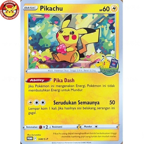 Pikachu 328 promo - pikachu, 328/s-p