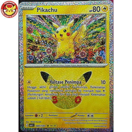 Pikachu ma6 040 130 30 - pikachu, 040/130