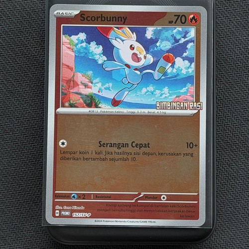 Pokemon karte scorbunny - pokemon, promo
