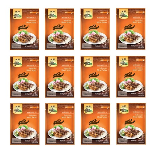 Meat satay marinade - meat,