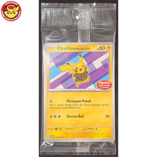 Pikachu berkemeja batik promo - pikachu,