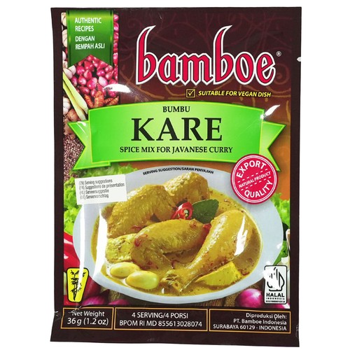 Indonesische currypaste bamboe - currypaste,