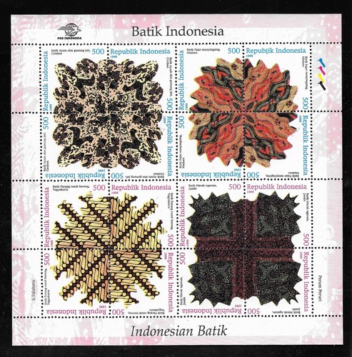 Indonesien kleinbogen mit 4 - -,