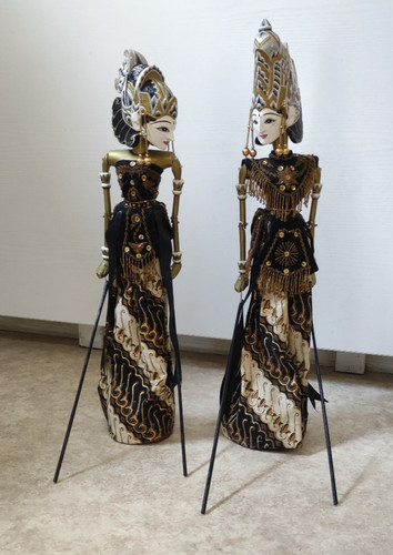 Echte indonesische handpuppen - indonesische,